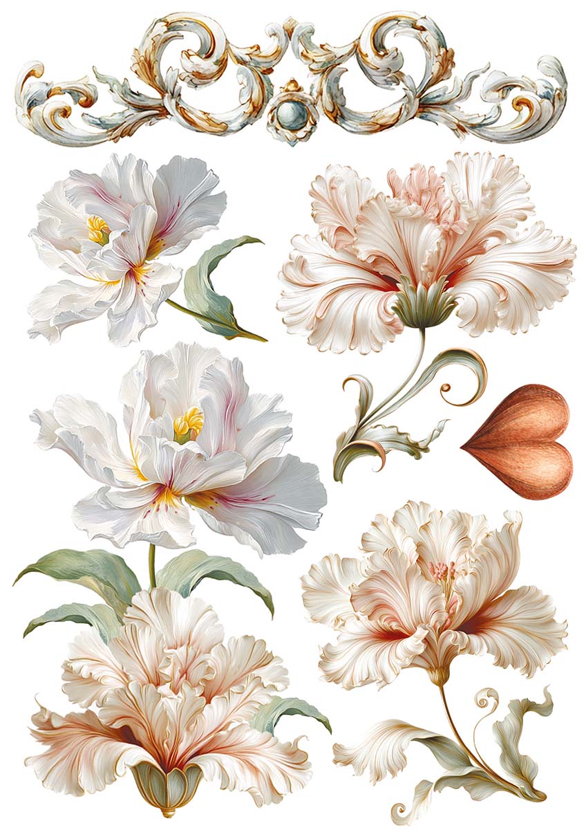 Ciao Bella A WALK IN VENICE A5 Assorted Rice Paper Selection Decoupage 8 sheets #CBRS034