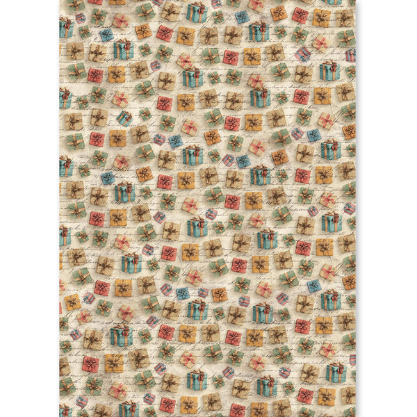 Ciao Bella MERRY and BRIGHT - A5 Assorted Rice Paper Selection Decoupage 8 sheets #CBRS045