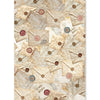 Ciao Bella MERRY and BRIGHT - A5 Assorted Rice Paper Selection Decoupage 8 sheets #CBRS045