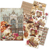 Ciao Bella CHOCOLATE WANDERLUST - A5 Assorted Rice Paper Selection Decoupage 8 sheets #CBRS047