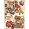 Ciao Bella CHOCOLATE WANDERLUST - A5 Assorted Rice Paper Selection Decoupage 8 sheets #CBRS047