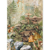 Ciao Bella THE NATURE JOURNAL - A5 Assorted Rice Paper Selection Decoupage 8 sheets #CBRS049