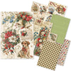 Ciao Bella COZY CHRISTMAS - A5 Assorted Rice Paper Selection Decoupage 8 sheets #CBRS050