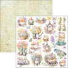 Ciao Bella FLOWER SHOP 12x12 Paper 8 Sheets #CBT077