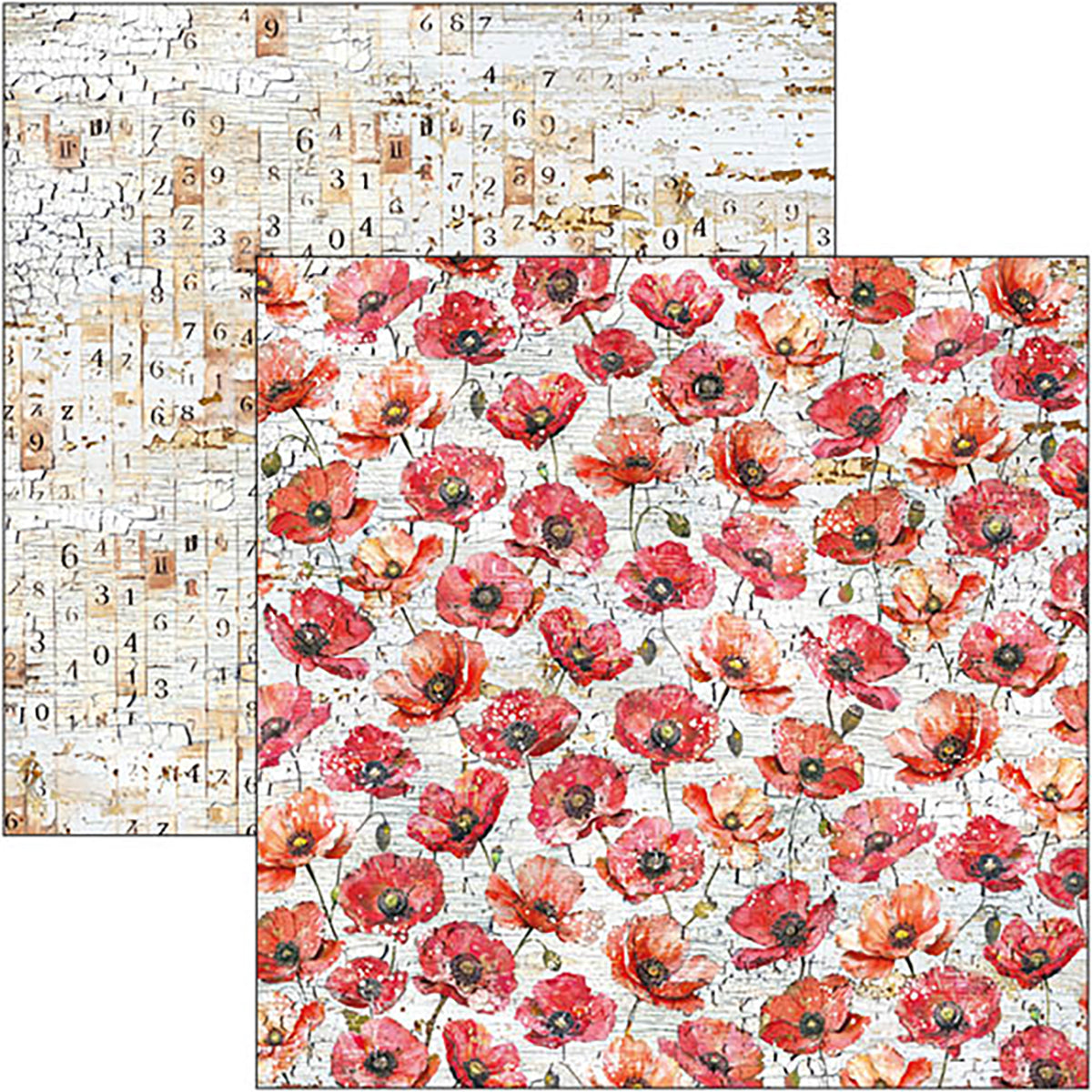 Ciao Bella MAJESTIC DREAM Patterns Pad 12x12 Paper 8 Sheets #CBT084