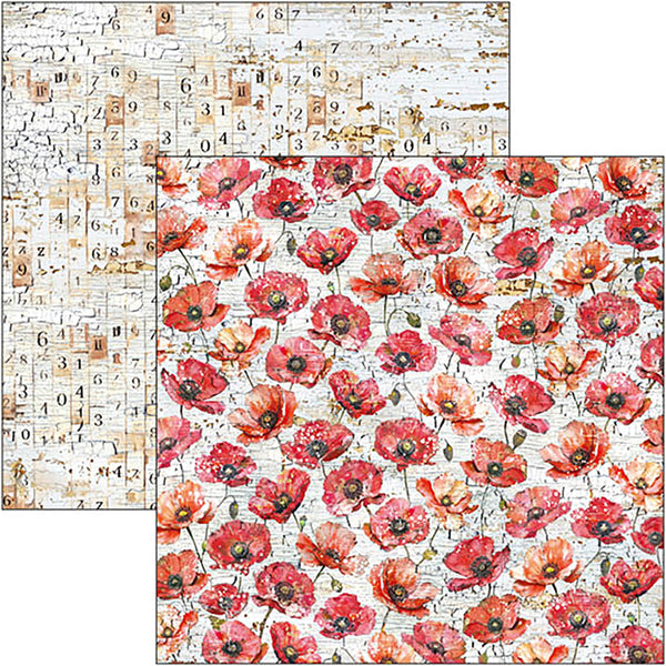 Ciao Bella MAJESTIC DREAM Patterns Pad 12x12 Paper 8 Sheets #CBT084