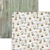 Ciao Bella FOREST TALES Winter Christmas Patterns Pad 12x12 Paper 8 Sheets #CBT090