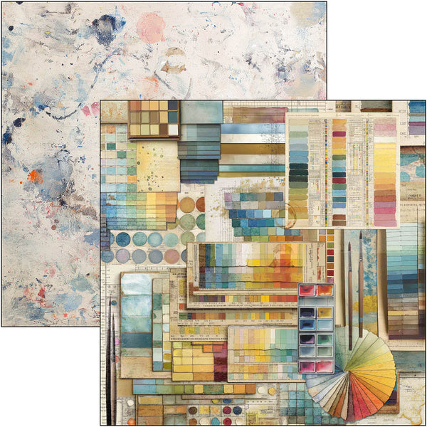 Ciao Bella AN ARTIST JOURNEY 12x12 Paper 8 Sheets #CBT092