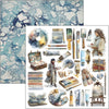 Ciao Bella AN ARTIST JOURNEY 12x12 Paper 8 Sheets #CBT092