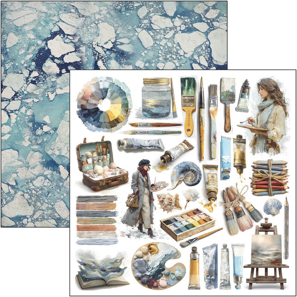 Ciao Bella AN ARTIST JOURNEY 12x12 Paper 8 Sheets #CBT092