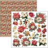 Ciao Bella MERRY and BRIGHT Christmas 12x12 Paper 8 Sheets #CBT098