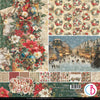 Ciao Bella MERRY and BRIGHT Christmas 12x12 Paper 8 Sheets #CBT098