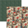 Ciao Bella MERRY and BRIGHT Christmas 12x12 Paper 8 Sheets #CBT098