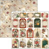 Ciao Bella MERRY and BRIGHT Christmas 12x12 Paper 8 Sheets #CBT098