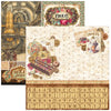 Ciao Bella CHOCOLATE WANDERLUST 12x12 Paper 8 Sheets #CBT100