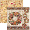Ciao Bella CHOCOLATE WANDERLUST 12x12 Paper 8 Sheets #CBT100