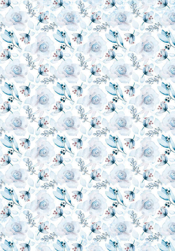 Ciao Bella WINTER JOURNEY A4 Vellum Paper 6 sheets #CBV007