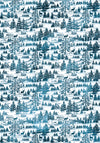 Ciao Bella WINTER JOURNEY A4 Vellum Paper 6 sheets #CBV007