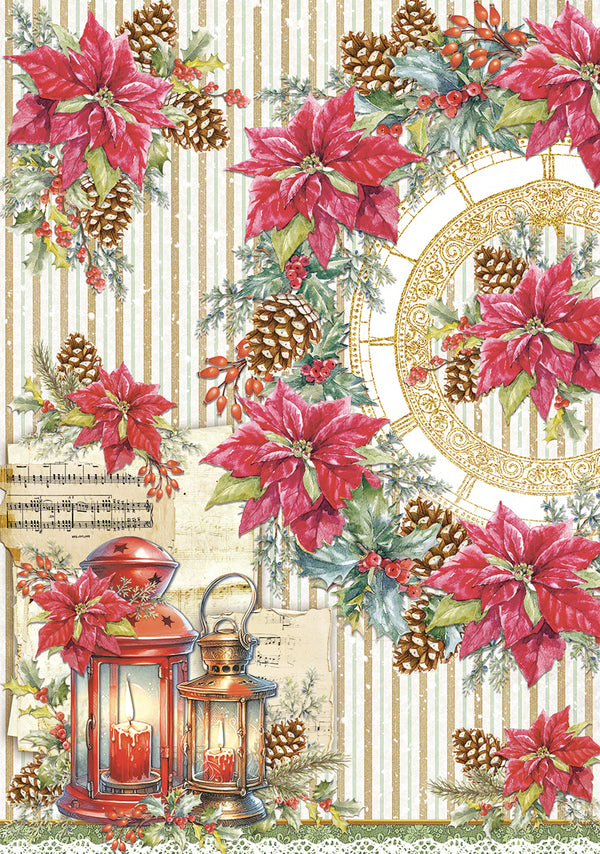 Ciao Bella THE NUTCRACKER Christmas Holiday A4 Vellum Paper 6 sheets #CBV019