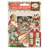 Stamperia CLASSIC CHRISTMAS Adhesive Paper Cut Outs EPHEMERA #DFLCT27