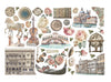 Stamperia VENICE CITY OF ART Adhesive Paper Cut Outs EPHEMERA #DFLCT65