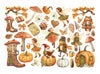 Stamperia WHISPERING WOODS Adhesive Paper Cut Outs Ephemera - #DFLCT68