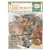 Packaging of Adhesive Ephemera with travel-themed design featuring people, a bench, and camera.