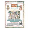Stamperia FURRY FRIENDS 2 Adhesive Paper Cut Outs EPHEMERA #DFLCT94