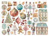 Stamperia Christmas THE NUTCRACKER Die Cuts Chipboard Shapes #DFLDC103