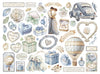 Stamperia TIMELESS Die Cuts Chipboard Shapes #DFLDC116