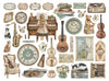 Stamperia SYMPHONY Die Cuts Chipboard Shapes #DFLDC136