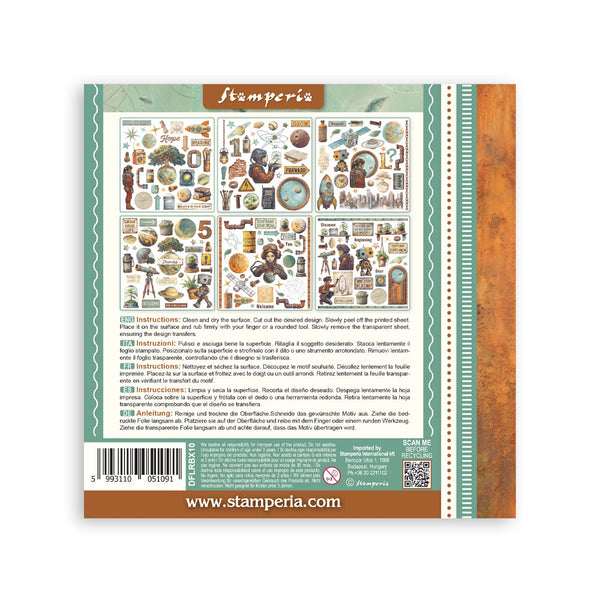 Stamperia A NEW BEGINNING Rub On ASSORTMENT KIT #DFLRBX10