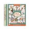 Stamperia Rub On Kit for travel-themed decoration with colorful design on a white background