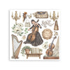 Stamperia SYMPHONY Rub On ASSORTMENT KIT #DFLRBX16