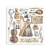 Stamperia SYMPHONY Rub On ASSORTMENT KIT #DFLRBX16
