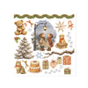 Stamperia SILENT NIGHT Christmas Rub On ASSORTMENT Kit #DFLRBX20