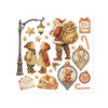 Stamperia SILENT NIGHT Christmas Rub On ASSORTMENT Kit #DFLRBX20