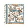 Stamperia WHITE CHRISTMAS Christmas Rub On ASSORTMENT Kit #DFLRBX21