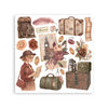 Stamperia OUR WAY Rub On 6.1" X 6.1" ASSORTMENT KIT #DFLRBX23