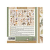 Stamperia FLOWERS and POEMS Rub On 6.1" X 6.1" ASSORTMENT KIT #DFLRBX24