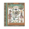 Stamperia 'Gardens of Time' Rub On Selection packaging with decorative elements and illustrations.