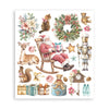 Stamperia WINTER MAGIC - LARGE Rub On Selection 20,5x23cm  #DFLRBXG10