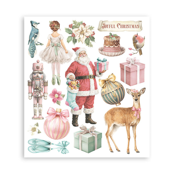 Stamperia WINTER MAGIC - LARGE Rub On Selection 20,5x23cm  #DFLRBXG10