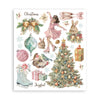 Stamperia WINTER MAGIC - LARGE Rub On Selection 20,5x23cm  #DFLRBXG10