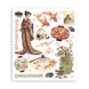 Stamperia ORIENTAL GARDEN - LARGE Rub On Selection 20,5x23cm  #DFLRBXG11