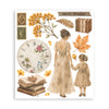 Stamperia FLOWERS and POEMS - LARGE Rub On Selection 20,5x23cm  #DFLRBXG16