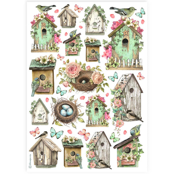 Stamperia Best Sellers NESTS A4 Decoupage Rice Paper #DFSA4890