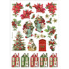 Stamperia CLASSIC CHRISTMAS A4 Decoupage Rice Paper SELECTION   6 Sheets #DFSA4XCX