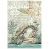 Stamperia HERBARIUM SILVAE MINI A6 Assorted Decoupage Rice Paper 8 sheets #DFSA6X02