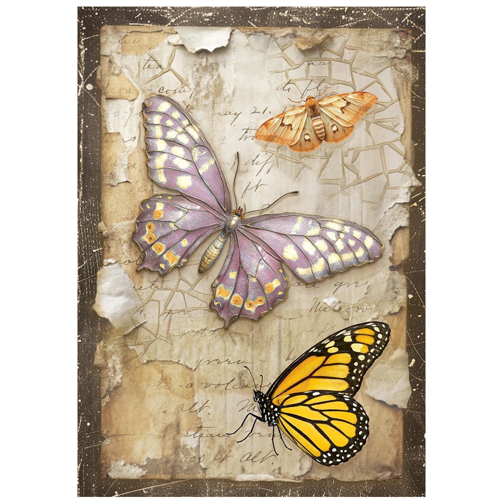 Stamperia ALL AROUND - A6 Selection Decoupage Rice Paper 8 sheets #DFSA6X06
